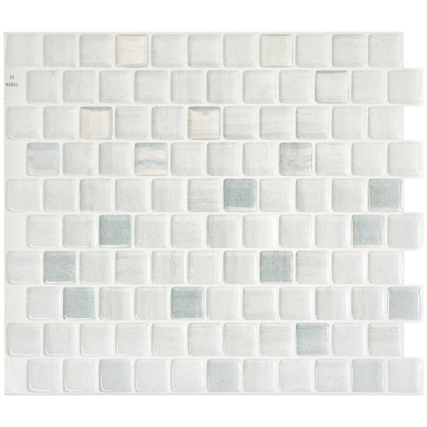 Smart Tiles Peel and Stick Gel Backsplash Tile Vintage 9'' x 9